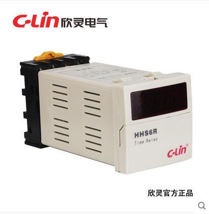 欣灵HHS6R 循环延时数显时间继电器DH48S-S JSS48A-S改进型AC220V